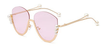 Pearl Half Frame Sunglasses