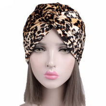 Velvet Leopard Turban
