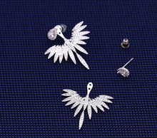 Angel Stud & Jacket Earrings