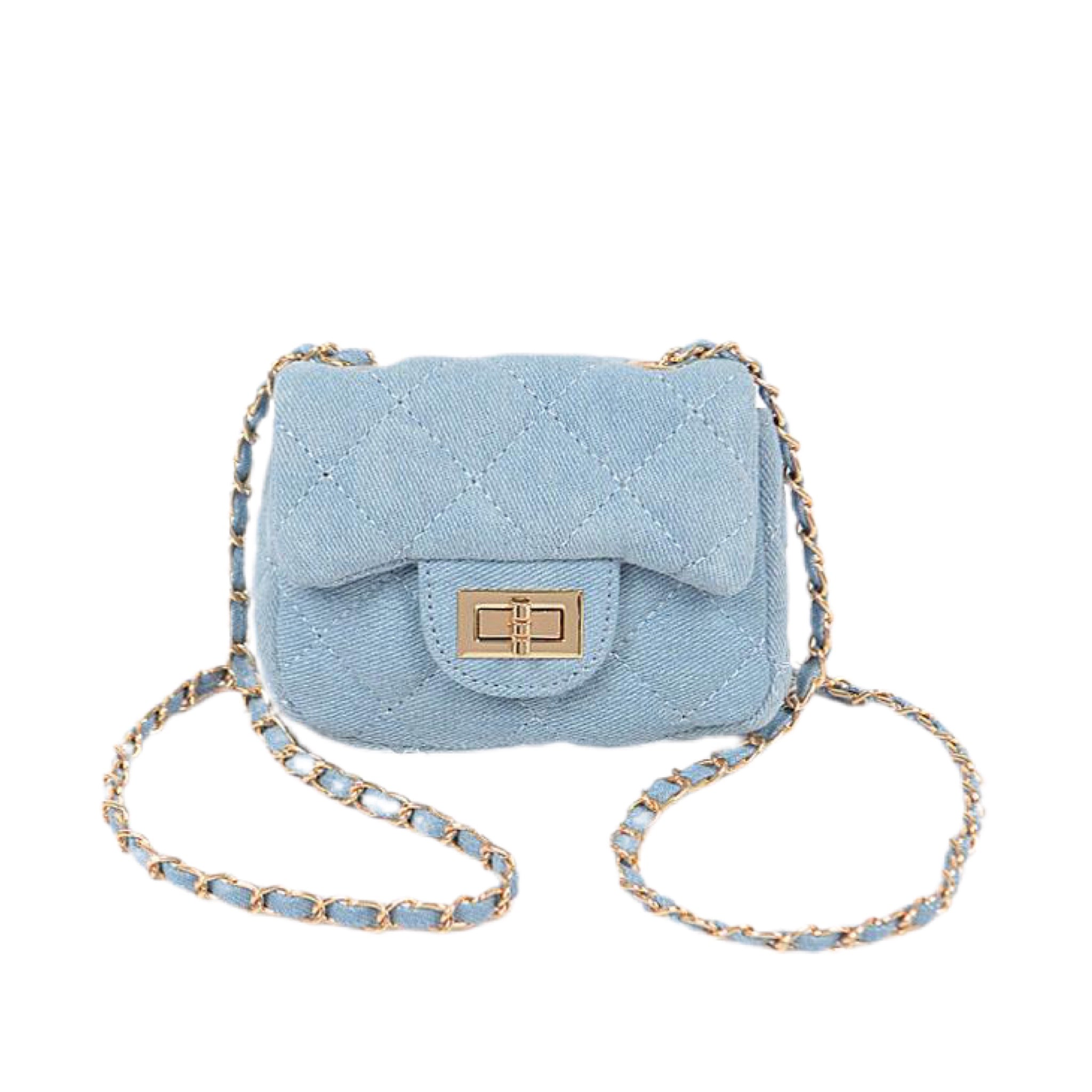【BBYB】MARCE Mini Bag Denim (Light Blue) ★安全発送 ★ Mini Denim Bag – Sheree Elizabeth