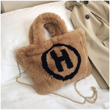 Plush "H" Tote (more colors available)