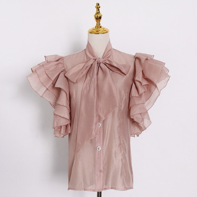 T-Ruffle Top (more colors available)