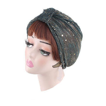 Gold Flake Turban (more colors available)