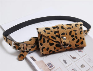 Leopard Waist Belt Bag