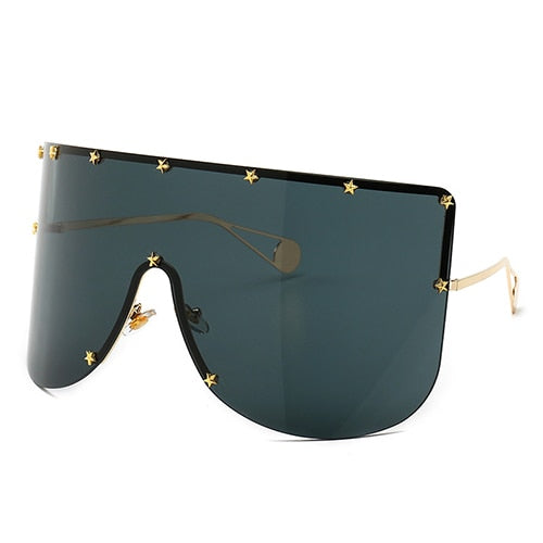 Black Star Shield Sunglasses